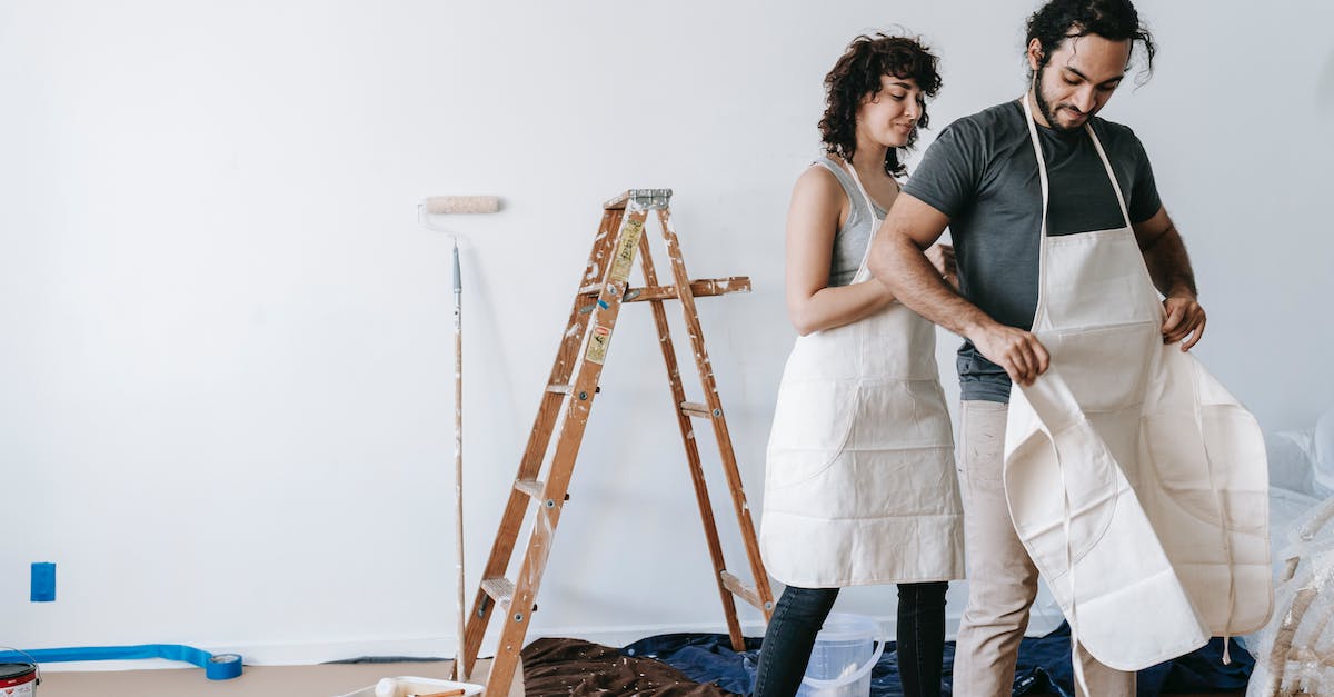 How do I get an NPC out of my house/room? - A Couple Wearing Aprons Before Painting