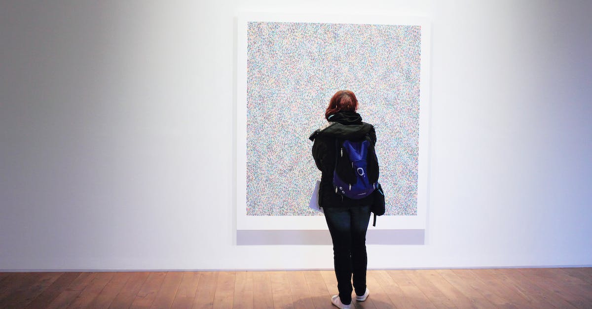 How Do I get back to the shooting gallery on the rolling ridge? - Woman Standing Infront of a Wall Mount Painting