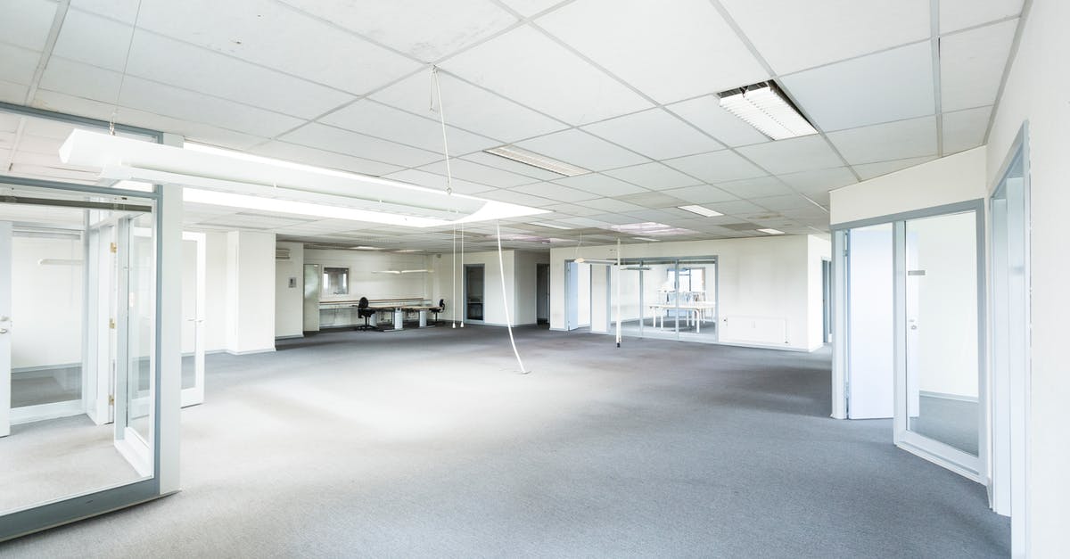 How do I get glass walls without borders? - Interior of a Gray and White Room How do I get glass walls without borders? - Interior of a Gray and White Room
