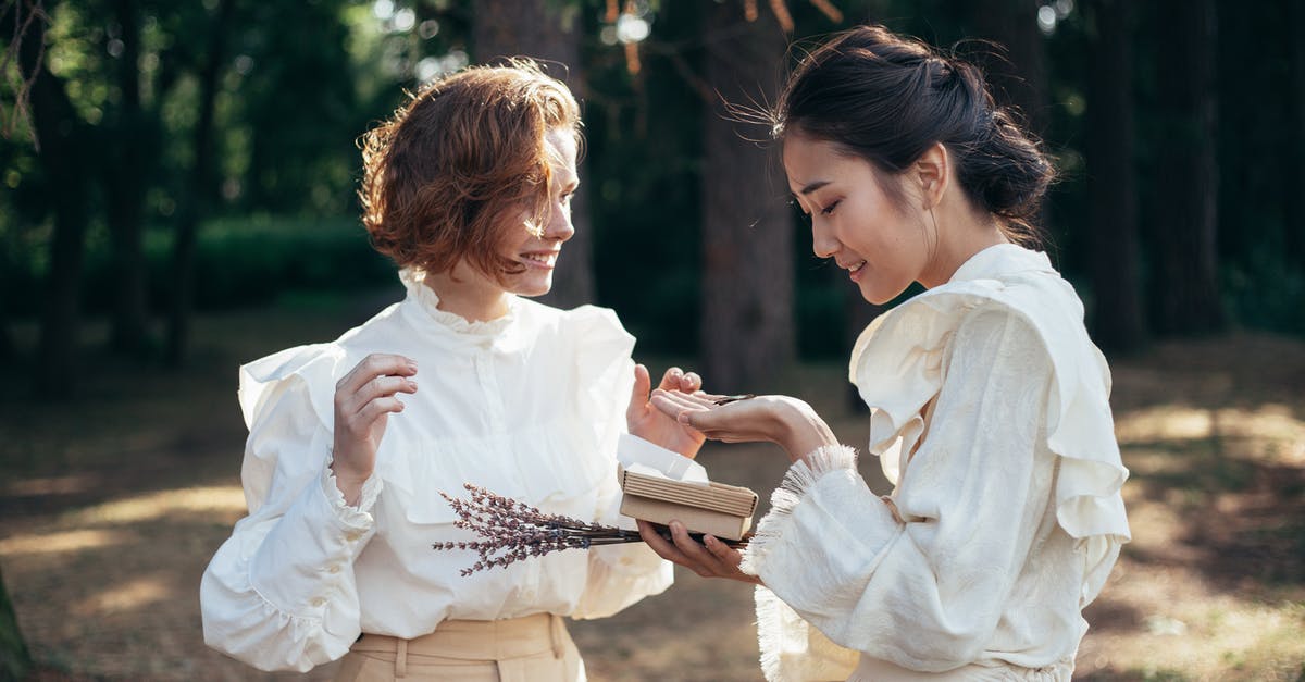 How do i get past 4th phase of jack-in-the-box? - Smiling Women in Old-Fashioned Clothing Looking at Gift in Park