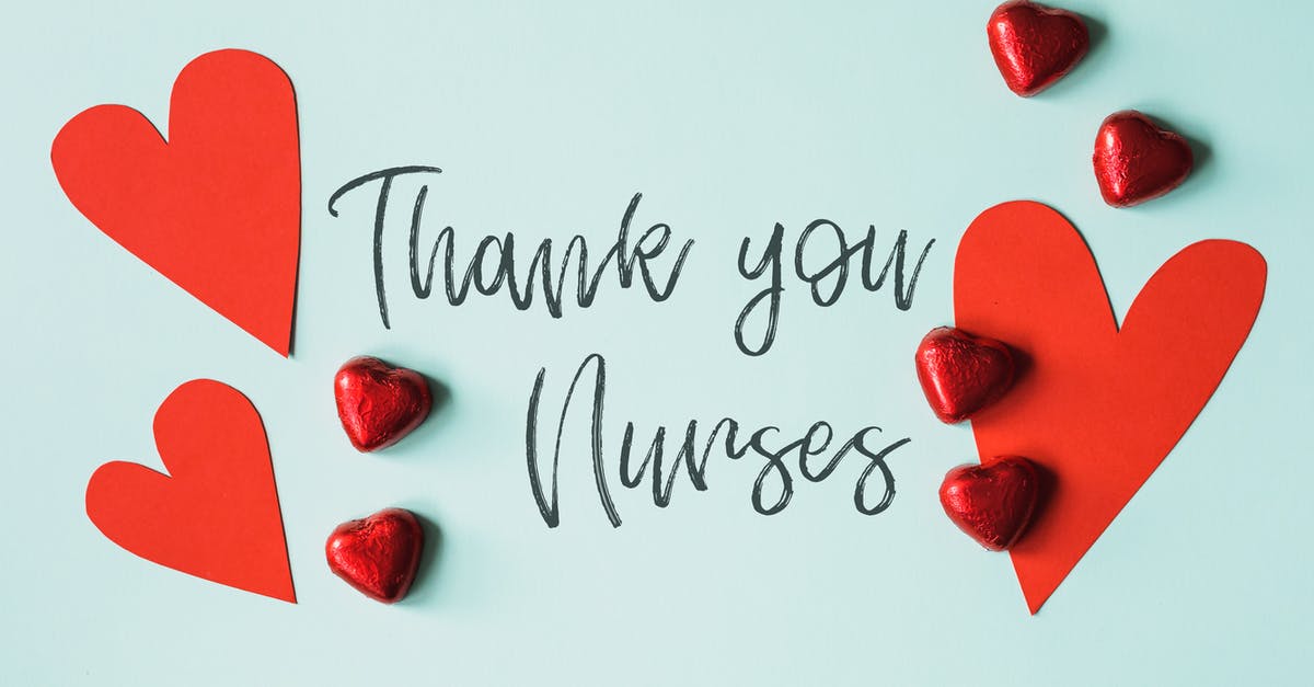 How do I help my staff be happy? - From above arrangement of red heart shapes placed on blue background with THANK YOU NURSES inscription