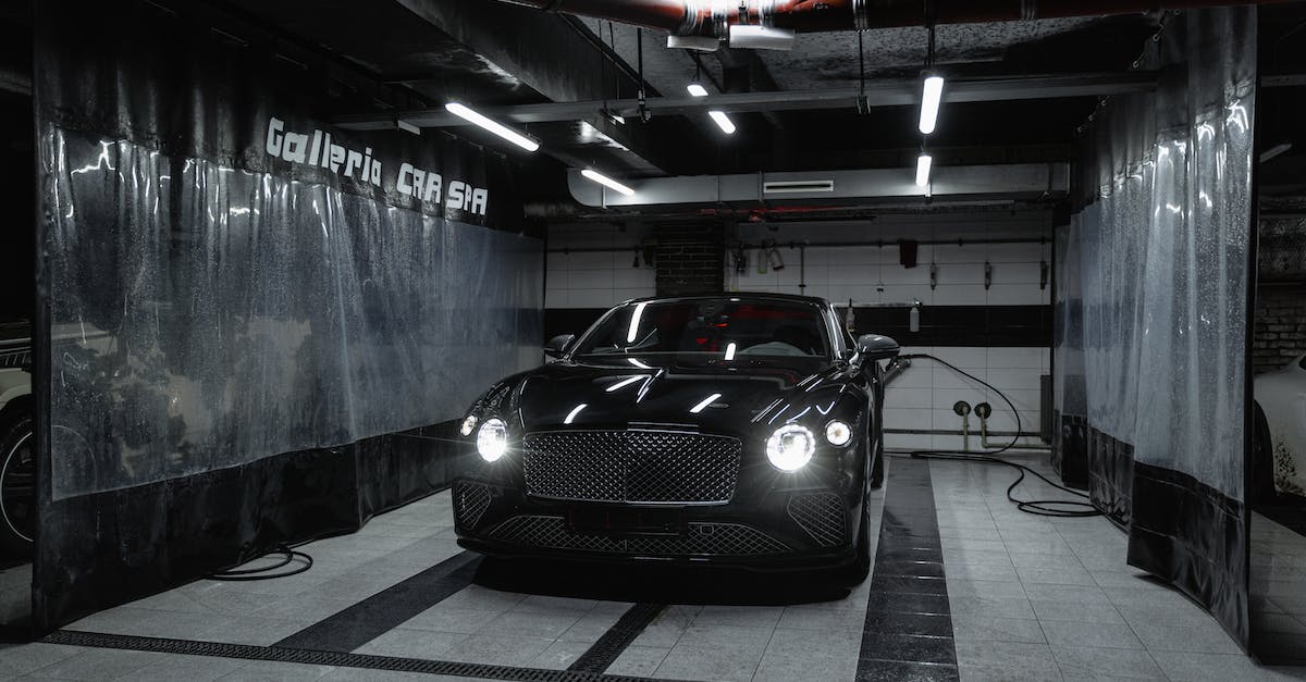 How do I hotwire a vehicle faster? - A Black Car Parked in the Carwash Garage How do I hotwire a vehicle faster? - A Black Car Parked in the Carwash Garage