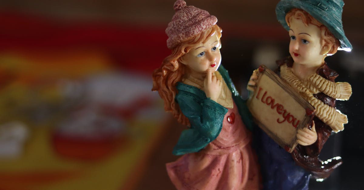 How do I know which PEEZ dispensers I've collected? - Beautiful handmade porcelain figurine couple with i love you inscription in souvenir shop How do I know which PEEZ dispensers I've collected? - Beautiful handmade porcelain figurine couple with i love you inscription in souvenir shop