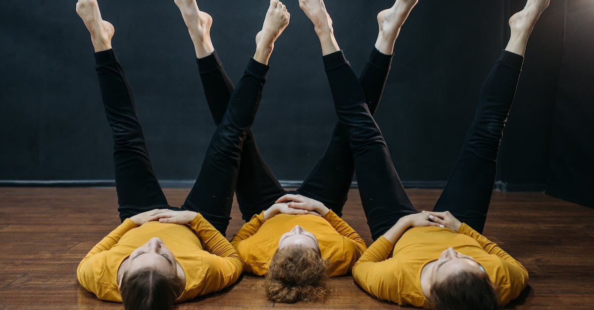 How do I leave the dance floor? - 2 Women Lying on Yellow Bed