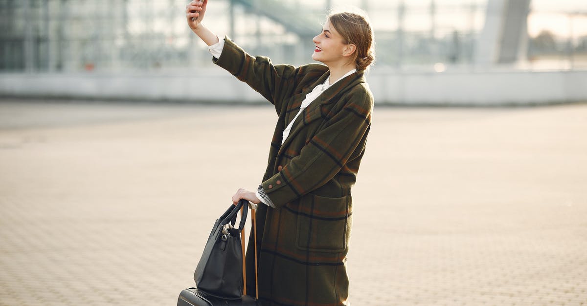 How do I make a free city as the HRE in EU4? - Stylish young woman with luggage taking selfie outside modern glass building
