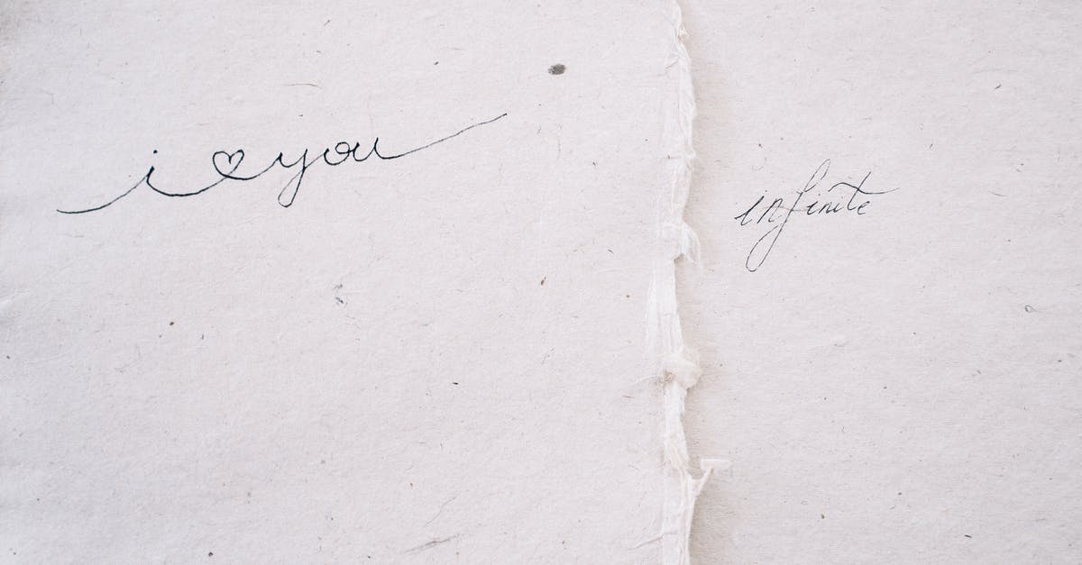 How do I make infinite lava? [duplicate] - Close-up Photo of Handletter on a White Paper 