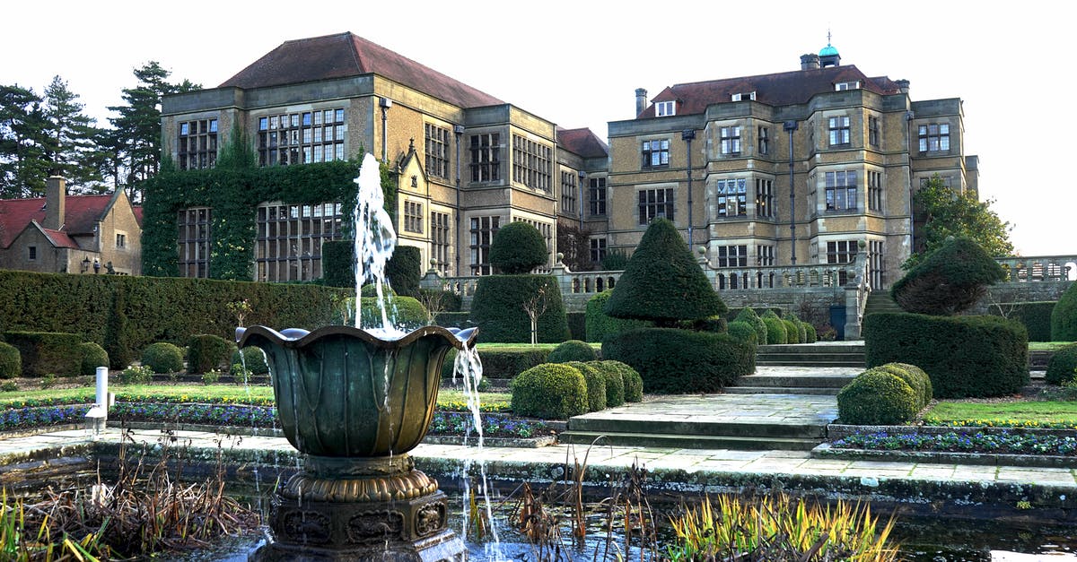 How do I make the buildings not have a medieval look? - Outdoor Fountain How do I make the buildings not have a medieval look? - Outdoor Fountain