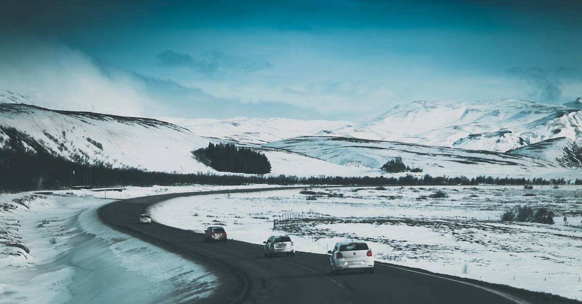 How do I move a peaceful monster out of the way that's being just a bit too heroic? - Cars driving on road in snowy valley How do I move a peaceful monster out of the way that's being just a bit too heroic? - Cars driving on road in snowy valley