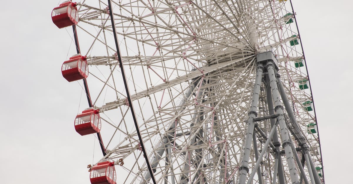 How do I move only part of the items at a time? - High observation wheel on metal tower