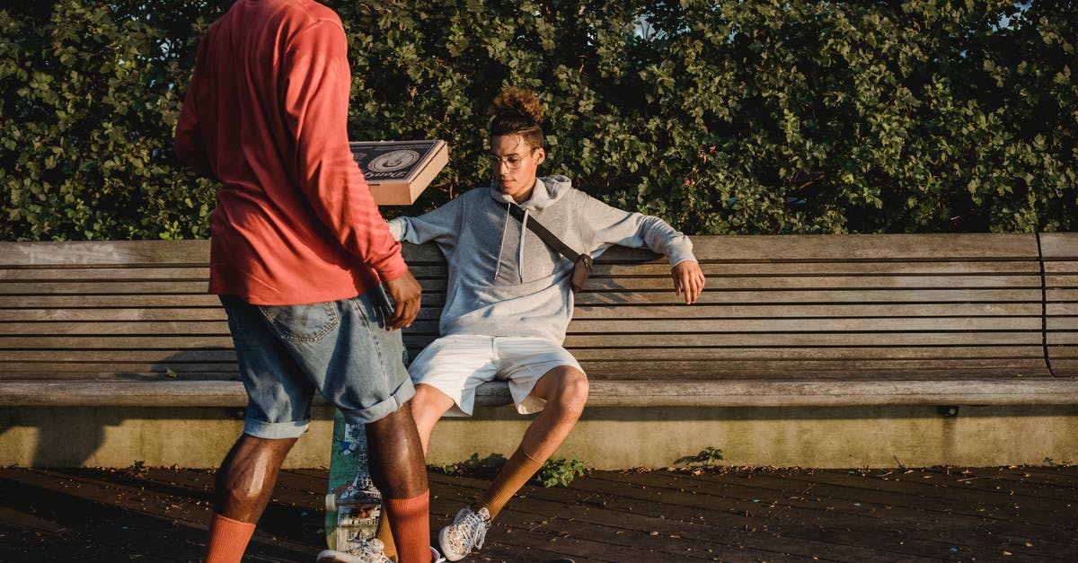 How do I optimize food skills activation chances? - Multiracial friends with skateboards and pizza in park How do I optimize food skills activation chances? - Multiracial friends with skateboards and pizza in park