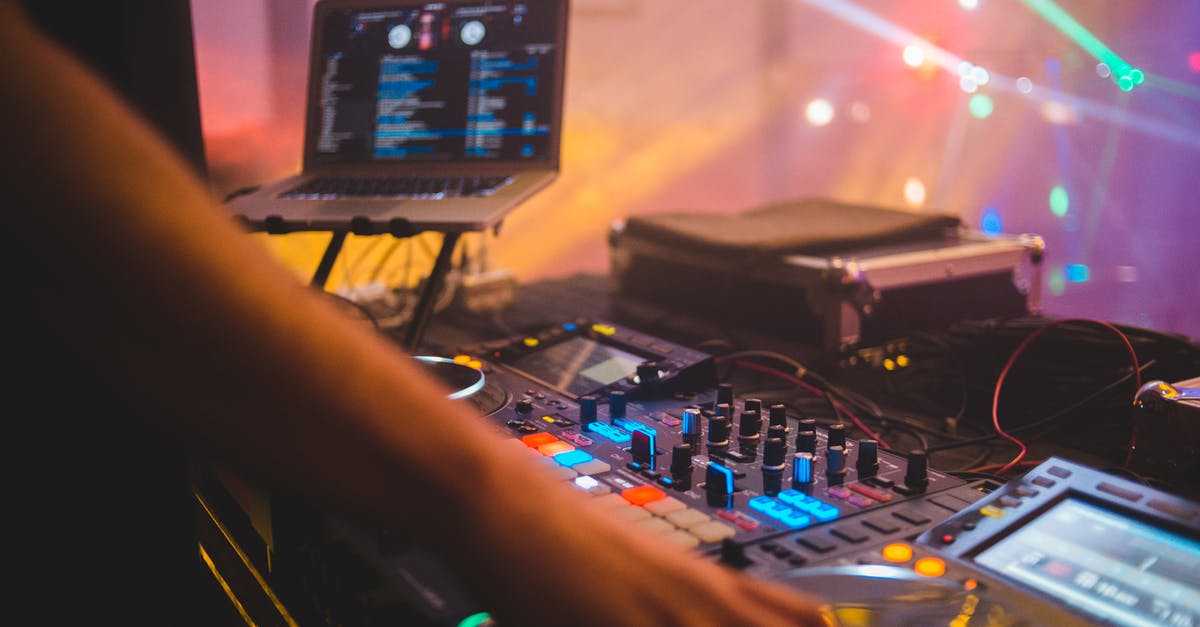 How do I perform something like rolling the controller shock button on keyboard properly? - Dj with mixer controller in night club
