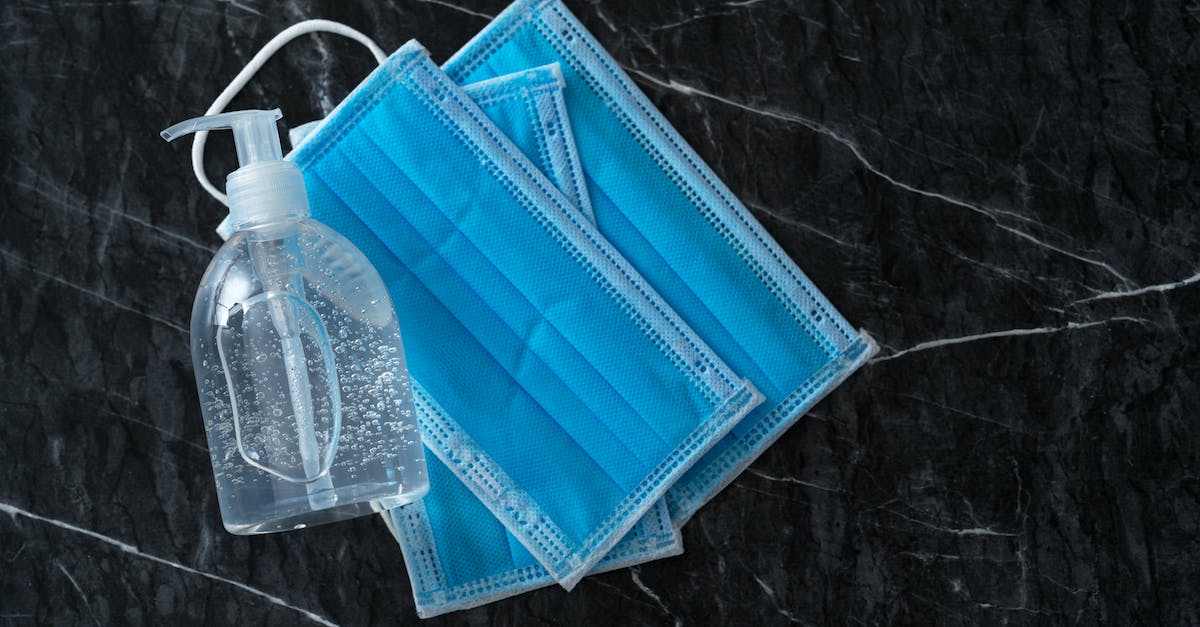 How do I prevent new villager trades from spawning? - Liquid soap dispenser with sterile masks on marble surface