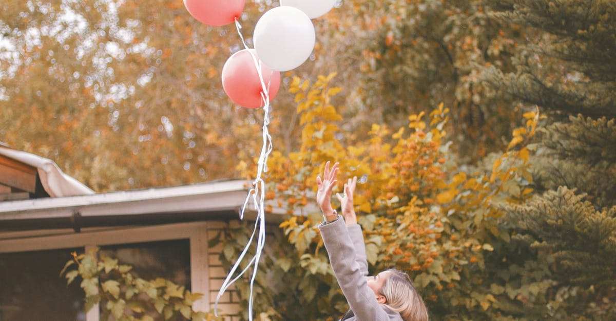 How do I release a Pokemon? - Woman in Gray Jacket Released Balloons in the Air How do I release a Pokemon? - Woman in Gray Jacket Released Balloons in the Air