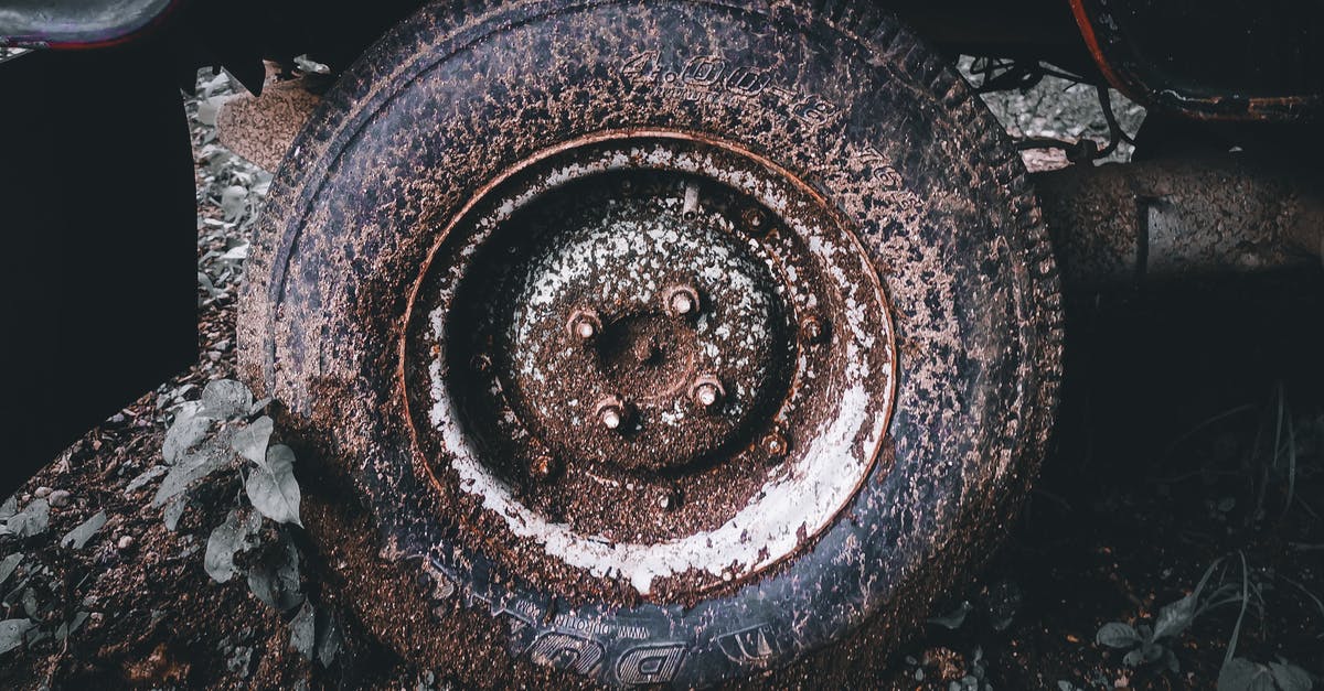How do I repair my damaged truck? - Broken stacked in dirt wheel of auto