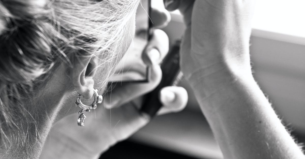 How do I return my skin model back to Steve? - Grayscale Photography of Women's Earring