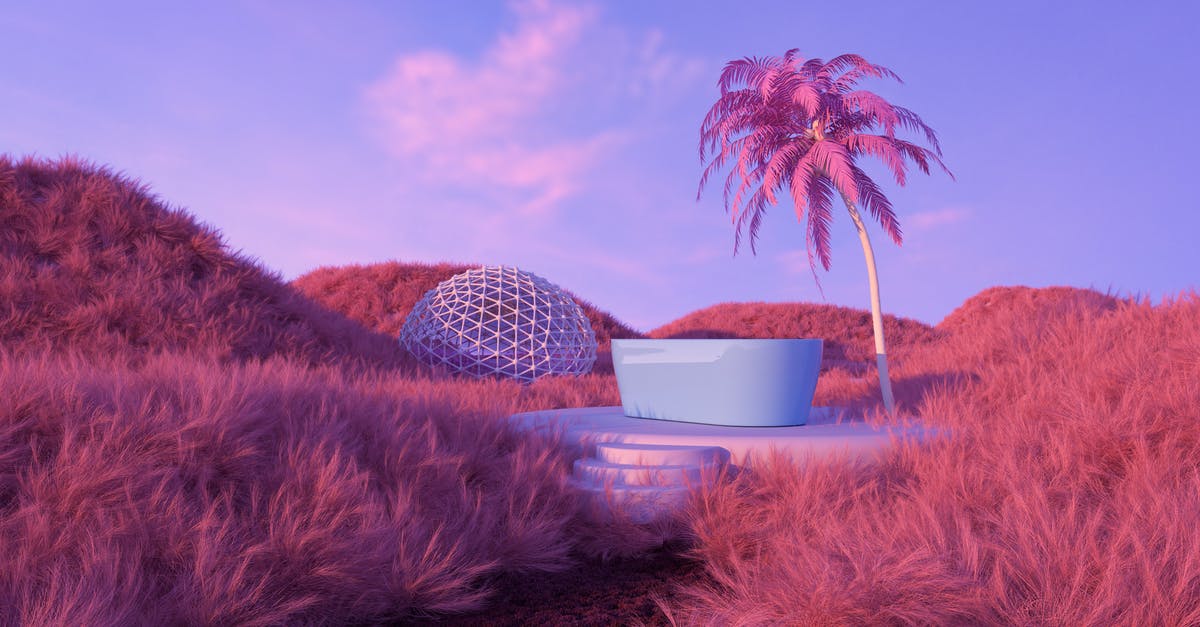 How do I revert the Player Skin Color after activating 3D Anaglyph? - Green Palm Tree Near White and Black Dome Building Under Blue Sky