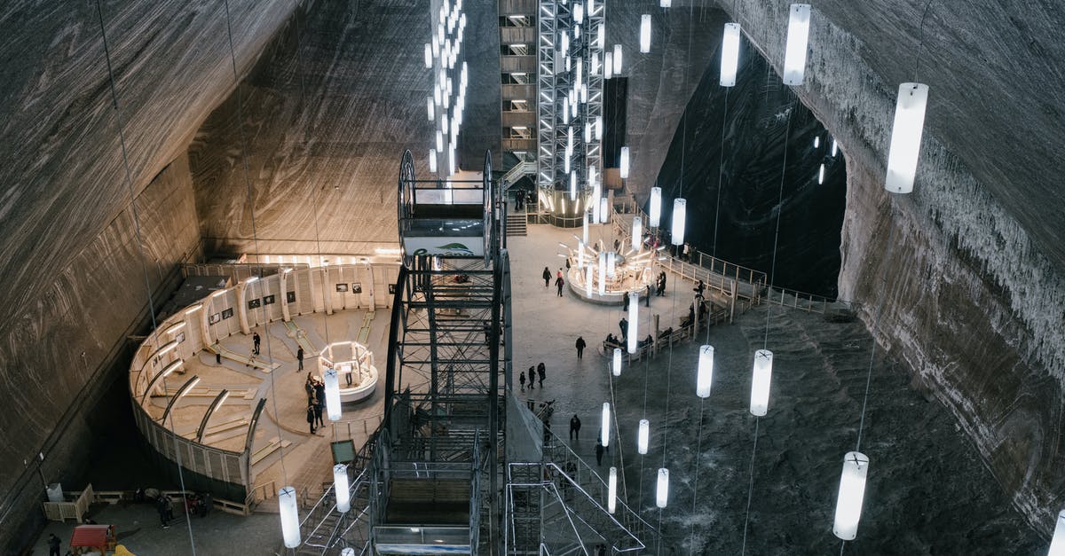 How do I start digging a tunnel under my toilet? - Salt mine entertainment park with hanging LED lamps and various attractions How do I start digging a tunnel under my toilet? - Salt mine entertainment park with hanging LED lamps and various attractions
