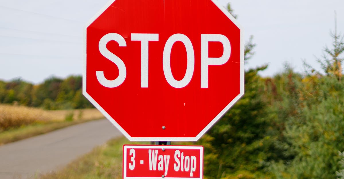 How do I stop a rush as the British in AoE 3 - Close up of Stop Sign How do I stop a rush as the British in AoE 3 - Close up of Stop Sign