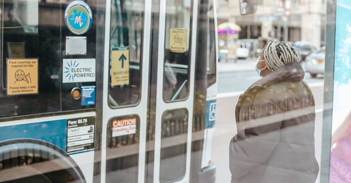 How do I stop the spread of corruption through my desert? [duplicate] - Through glass wall back view of anonymous ethnic female medic standing against public transport in town