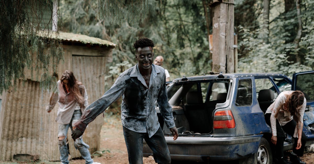 How do I summon a Zombie that doesn't attack me but attacks the other players? - Zombies near an Abandoned Car How do I summon a Zombie that doesn't attack me but attacks the other players? - Zombies near an Abandoned Car