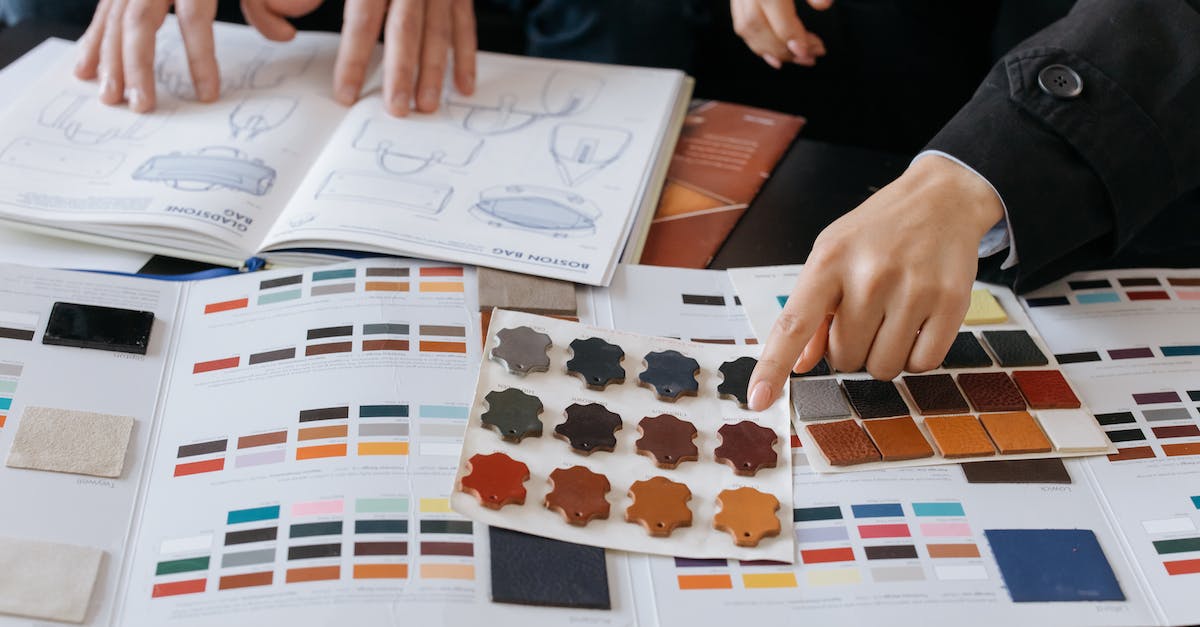 How do I throw an item in The Cave? - Leather Samples on the Table for Selection