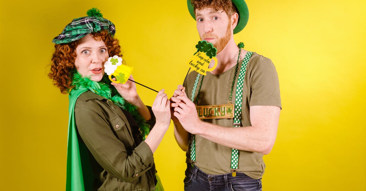 How do I unlock the alternate 'Ancestral' costumes for each class? - Man and a Woman in Saint Patrick's Day Costumes