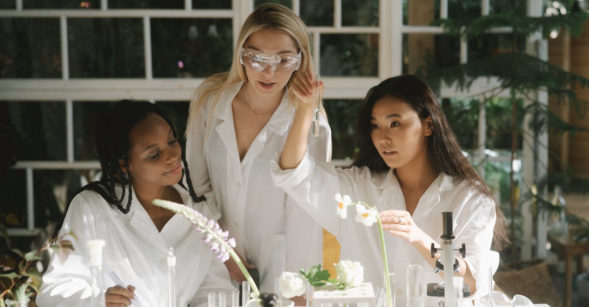 How do labs and scientists work? - Women Scientists Experimenting
