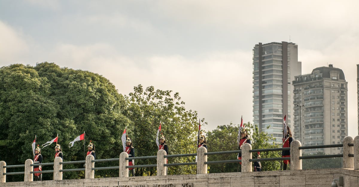 How do make the soldiers change uniform? - Free stock photo of architecture, bridge, building How do make the soldiers change uniform? - Free stock photo of architecture, bridge, building