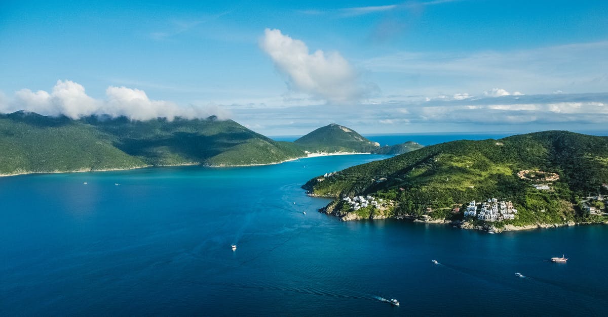 How do Mirage Islands work? - Aerial Photography of Beautiful Islands