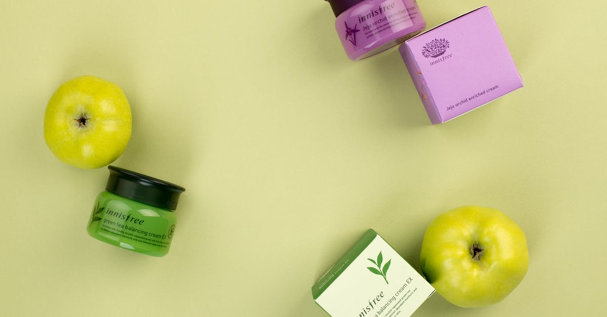 How do the Purple Boxes work? - Green and Purple Creams Near Green Apples