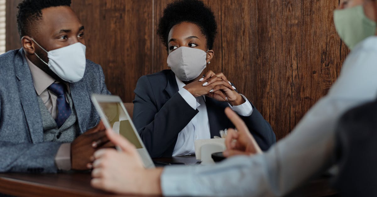 How do the Spy's masks work? - Business People Wearing Face Masks and Talking How do the Spy's masks work? - Business People Wearing Face Masks and Talking
