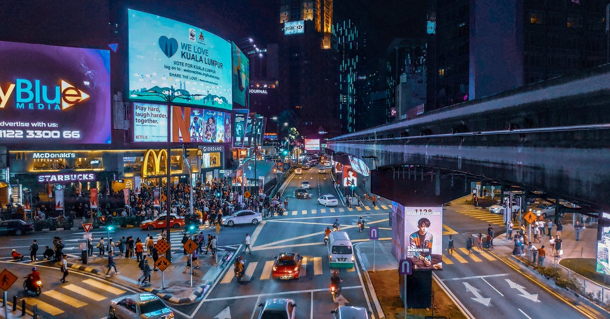 How do travelers work? - Aerial View of People Walking on Street During Nighttime How do travelers work? - Aerial View of People Walking on Street During Nighttime