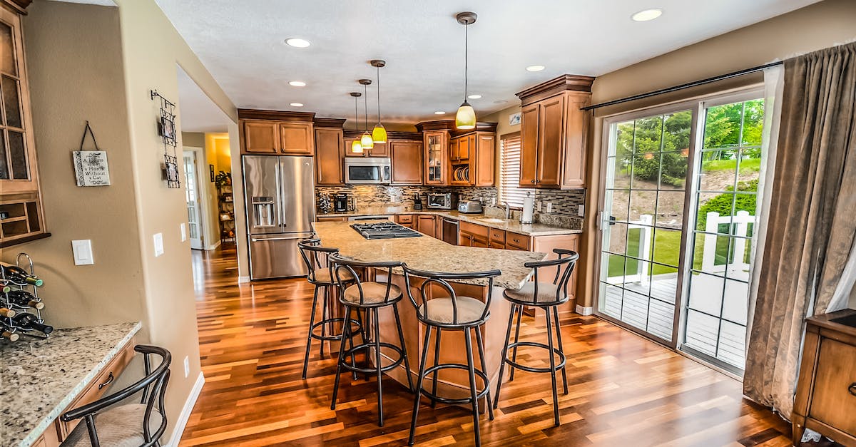 How do you get last 3 residential floors? - Kitchen Island and Barstools