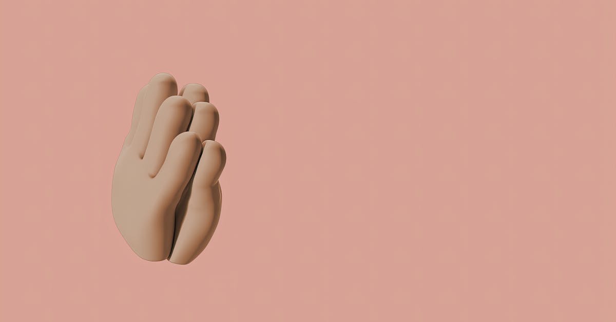 How do you get the clapping gesture? - An Illustration of Hands Clapping on Pink Background How do you get the clapping gesture? - An Illustration of Hands Clapping on Pink Background