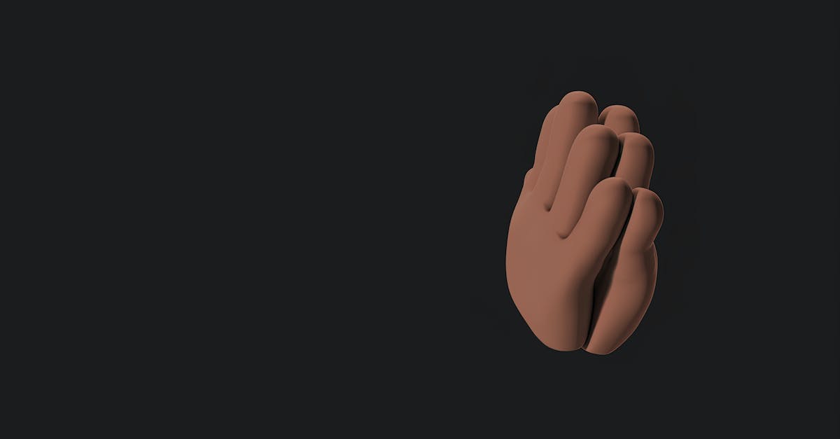 How do you get the clapping gesture? - An Illustration of Clapping Hands on a Black Background How do you get the clapping gesture? - An Illustration of Clapping Hands on a Black Background