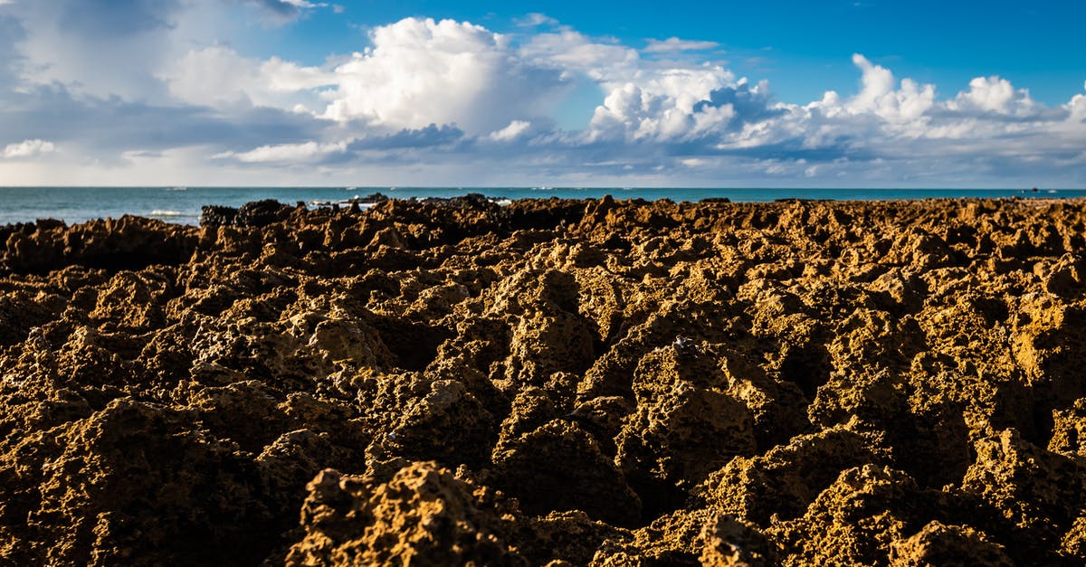 How do you import/export minecraft texture packs onto Ps4 Bedrock Edition? - Brown Bedrock Near Body of Water Under a Blue Sky With White Clouds