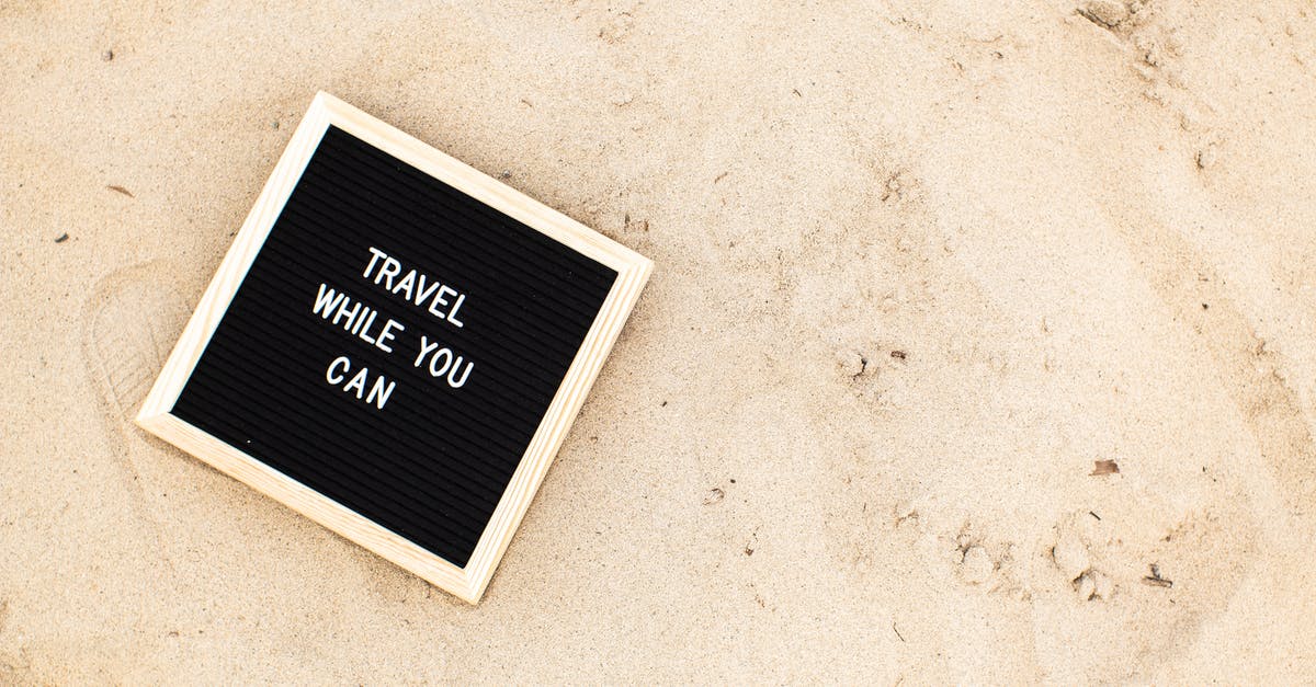 How do you kill ground troops with a starfighter? - A Letter Board with Travel While You Can on the Beach Sand