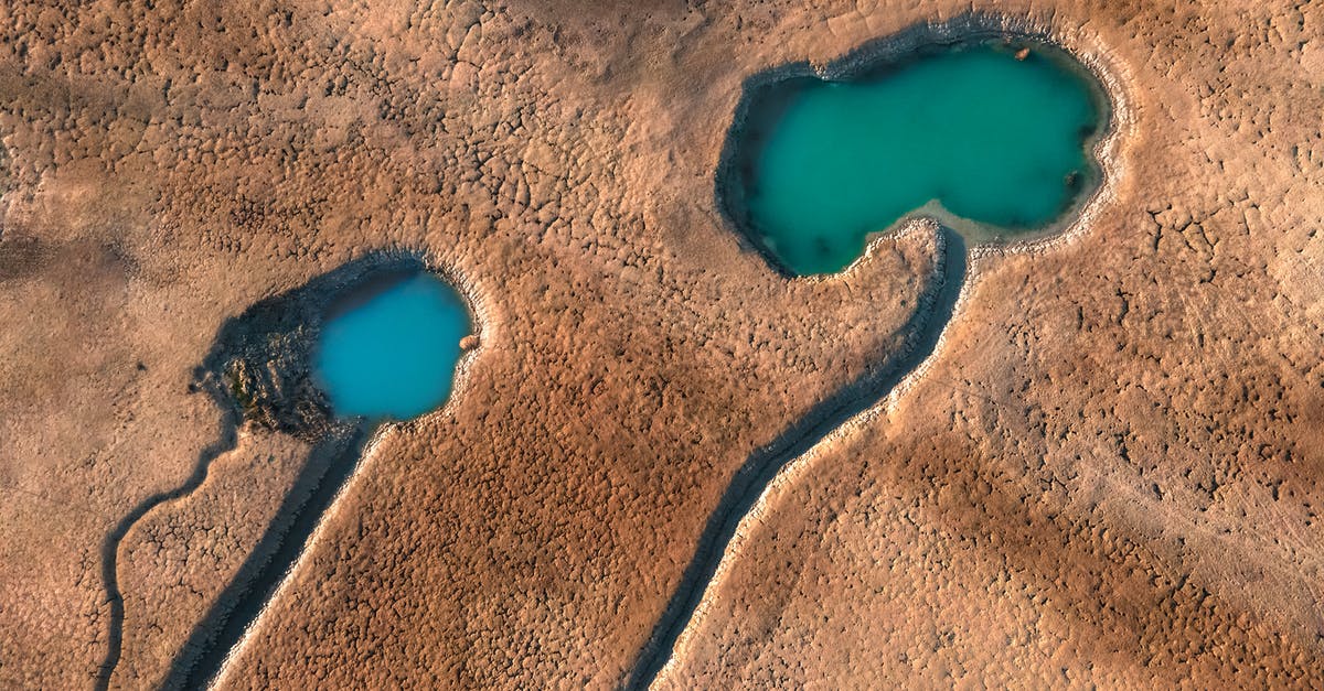 How do you land on the Quantum Moon? - Aerial View of a Thermal Spring