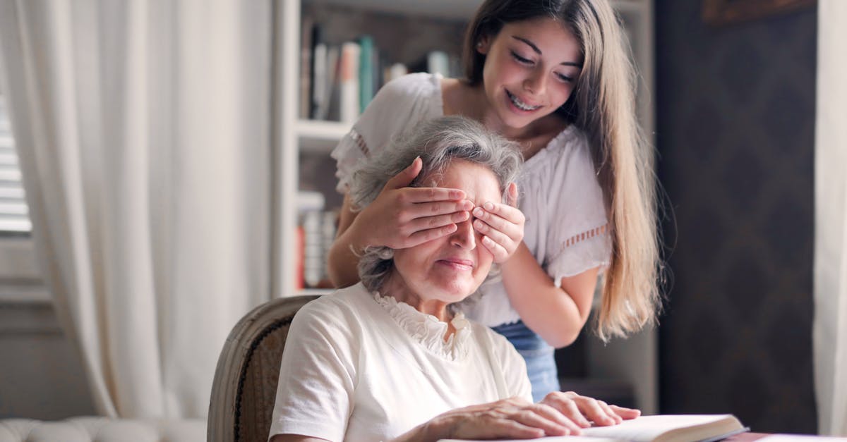 How do you play old Windows games that use Quicktime? - From below pensive gray haired woman trying to guess who closing eyes while sitting at table and reading book in light library in cottage