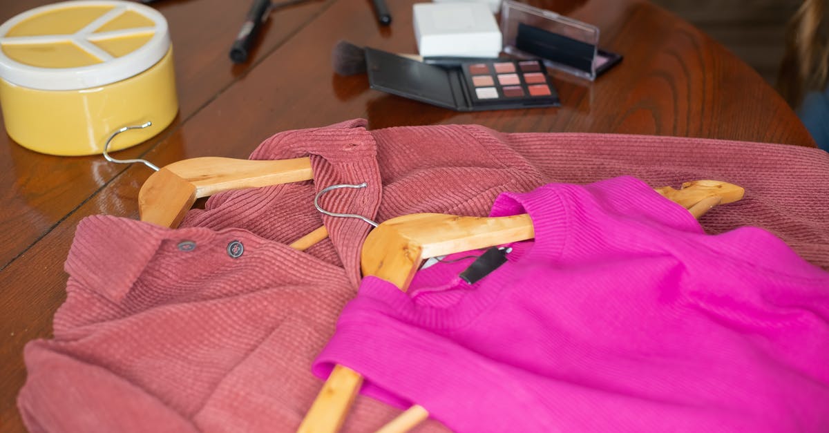 How do you sell items for returning dwellers? - Clothes in Hangers over the Table