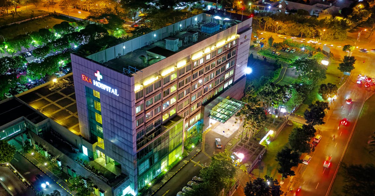 How do you throw your drone without going on cams? - Hospital Beside Vehicle Park and Road at Night How do you throw your drone without going on cams? - Hospital Beside Vehicle Park and Road at Night