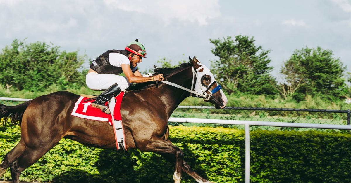 How do you unlock the speed run mode? - Man Riding Horse