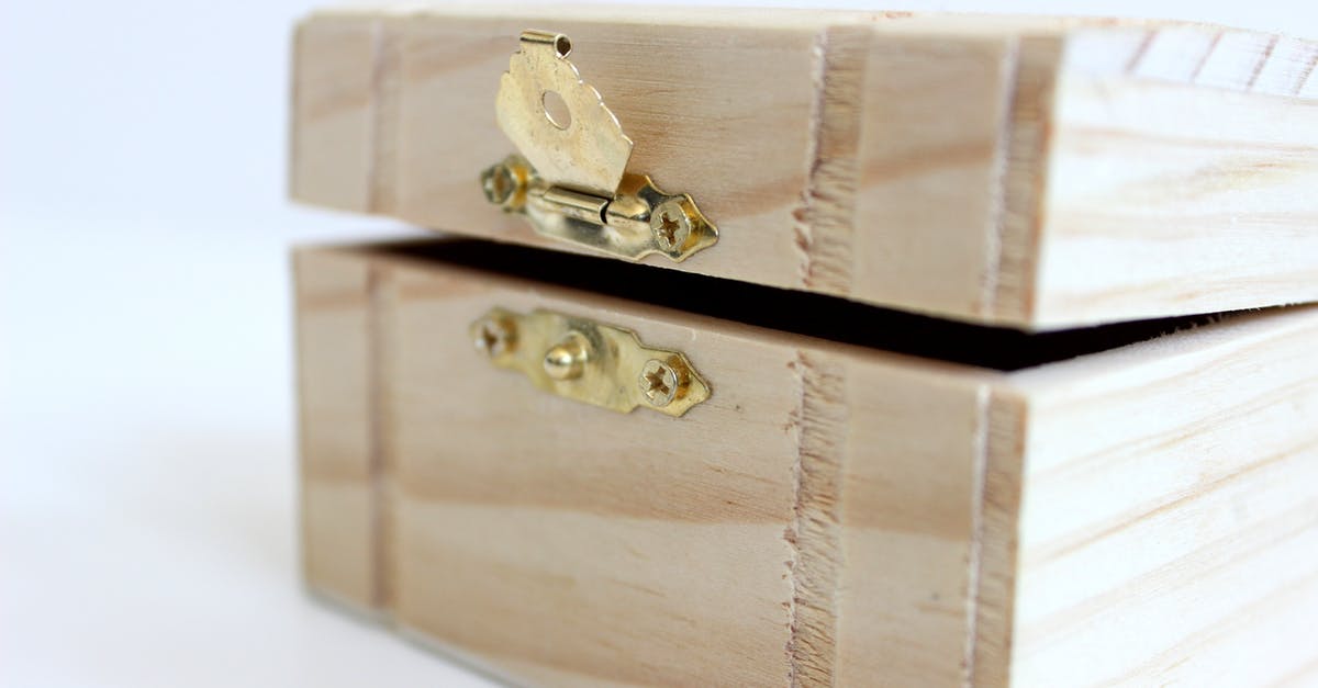 How do you unlock Treasure Crackers? - Brown Wooden Storage Box on White Box