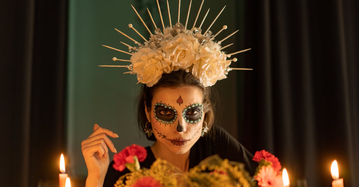 How do Zombie and Skeleton Horses spawn? - Woman in Skeleton Make Up with Floral Crown Headdress How do Zombie and Skeleton Horses spawn? - Woman in Skeleton Make Up with Floral Crown Headdress