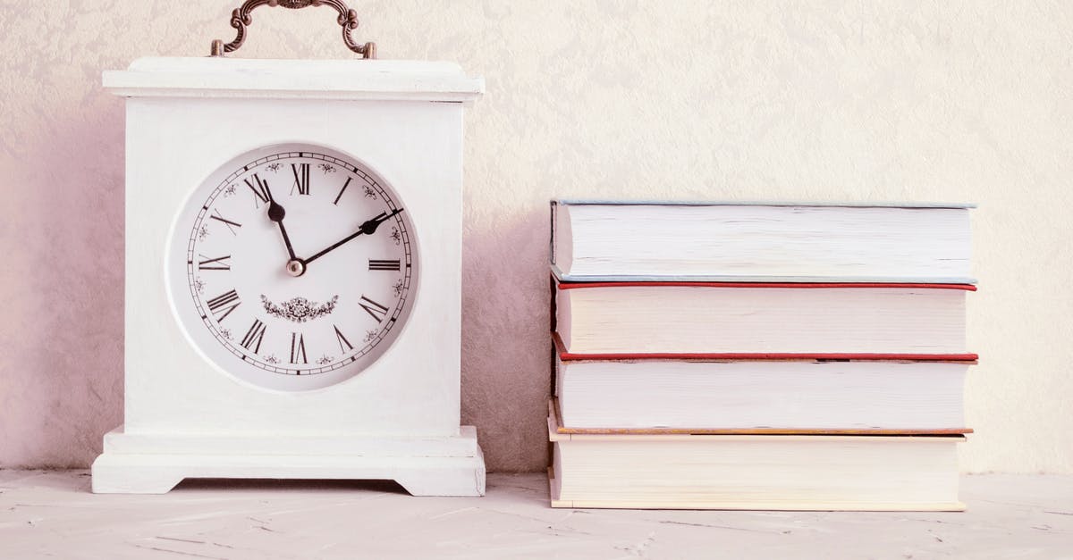 How does Bane of the Trapped stack with Time Warp? - Photograph of a White Vintage Clock Beside a Stack of Books