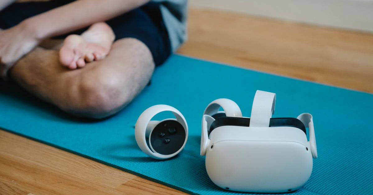 How does KSP simulate objects out of focus? - VR glasses on mat near person with crossed leg How does KSP simulate objects out of focus? - VR glasses on mat near person with crossed leg