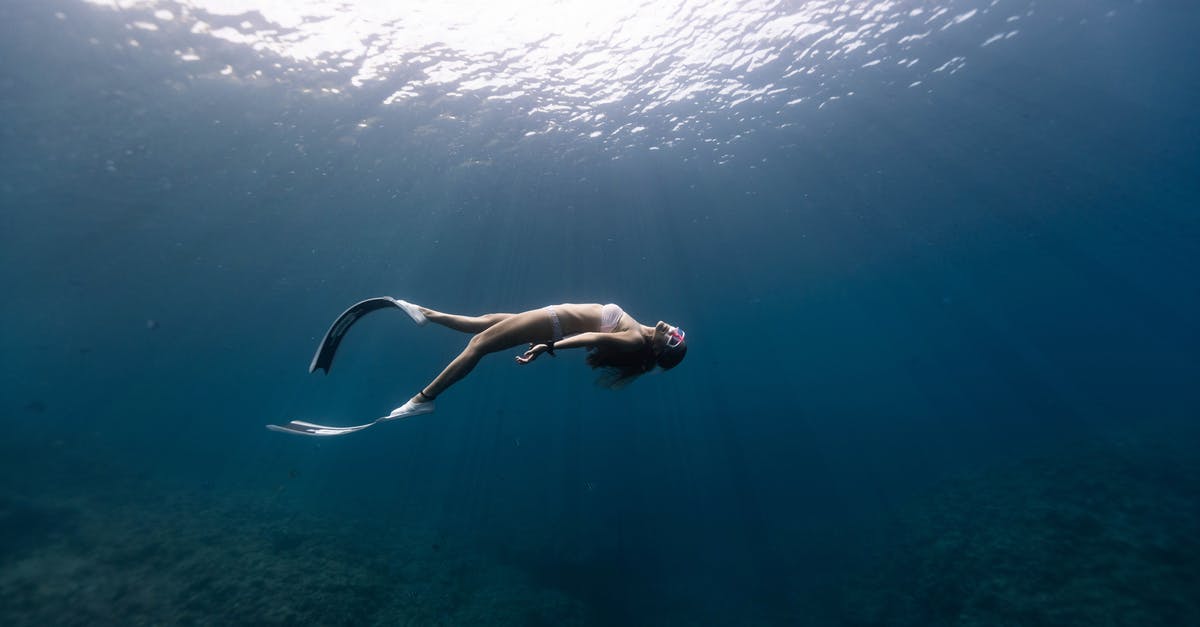 How does Majora's Mask fit into the timeline? - Anonymous graceful woman snorkeling in ocean