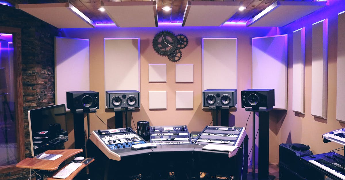 How does the audio visualizer work? - Recording Studio With Ultra Violet Florescent How does the audio visualizer work? - Recording Studio With Ultra Violet Florescent