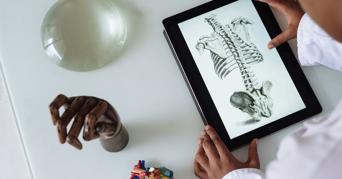 How does the Forgotten tech Learn From Others work? - Unrecognizable African American scientist studying anatomy with tablet