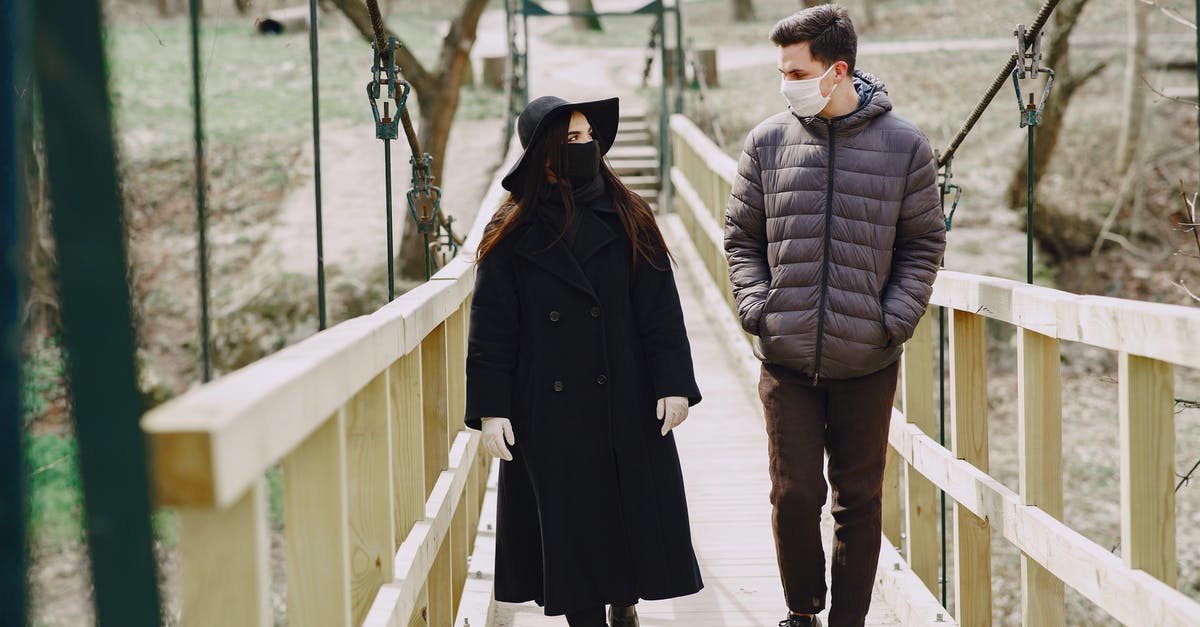 How does the frenzy virus affect other monsters? - Couple walking along bridge in park